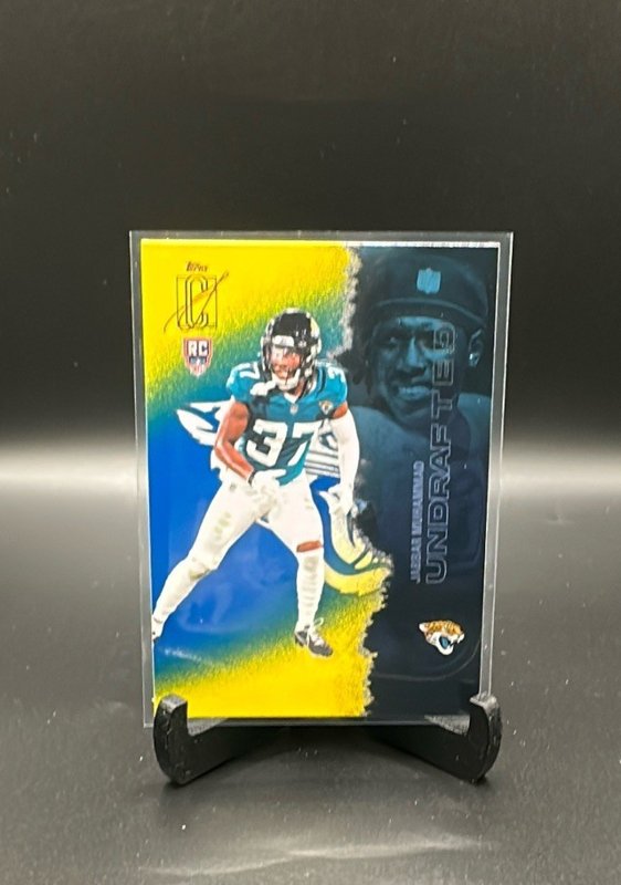 Jabbar Muhammad 2025 Topps Signature Class Blue & Yellow #250 RC