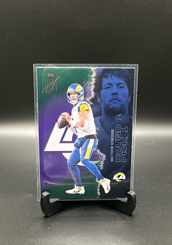 Matthew Stafford 2025 Topps Signature Class Green & Purple #32