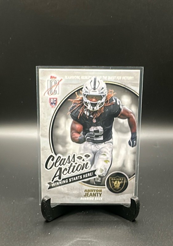 Ashton Jeanty 2025 Topps Signature Class Action #CA-17