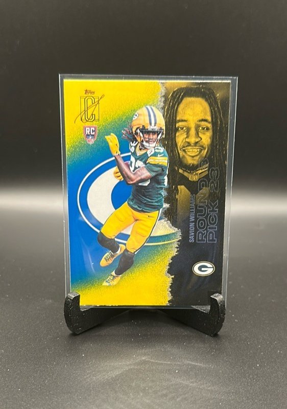 Savion Williams 2025 Topps Signature Class Blue & Yellow #144 RC