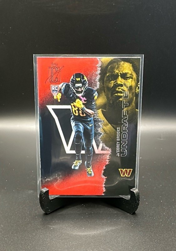 Ja'Corey Brooks 2025 Topps Signature Class Red & Black #243 RC