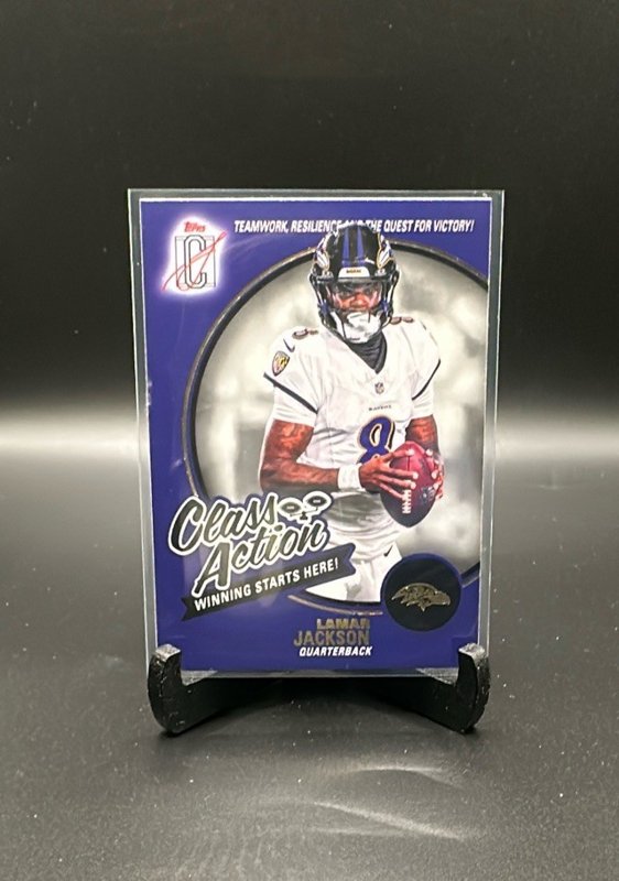 Lamar Jackson 2025 Topps Signature Class Action #CA-3