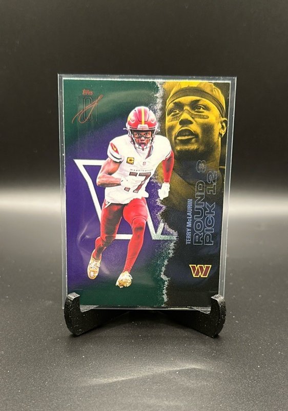 Terry McLaurin 2025 Topps Signature Class Green & Purple #55
