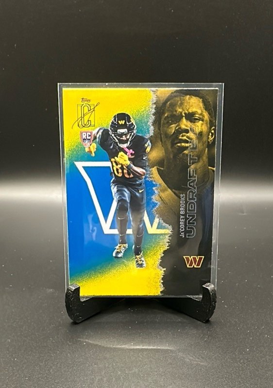 Ja'Corey Brooks 2025 Topps Signature Class Blue & Yellow #243 RC