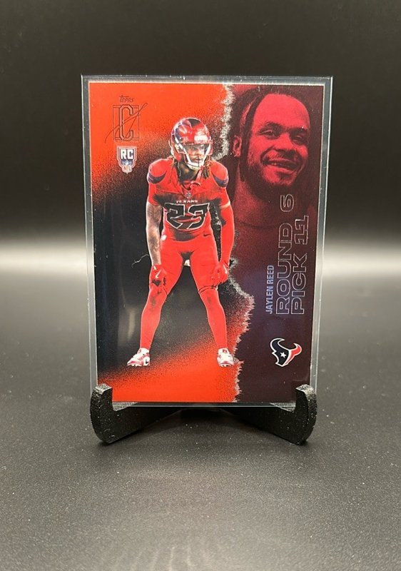 Jaylen Reed 2025 Topps Signature Class Red & Black #168 RC