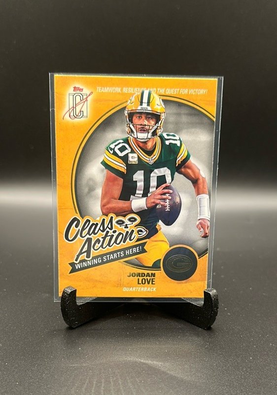 Jordan Love 2025 Topps Signature Class Action #CA-12