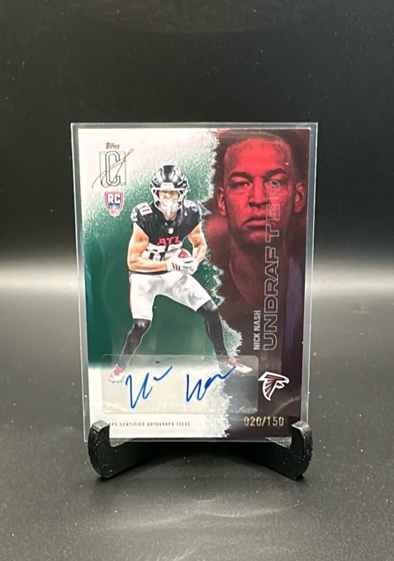 Nick Nash 2025 Topps Signature Class Autographs Green #242 /150 RC Auto
