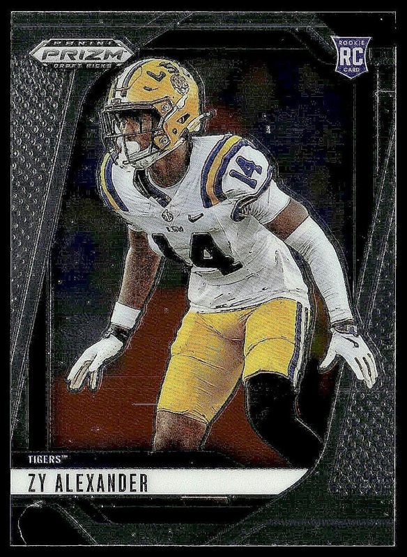 Zy Alexander 2025 Panini Prizm Draft Picks #51