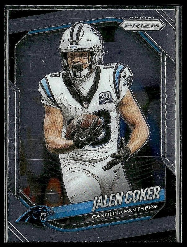 Jalen Coker 2025 Panini Prizm #55