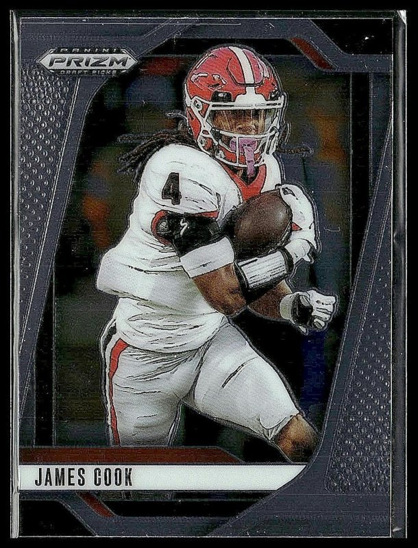 James Cook 2025 Panini Prizm Draft Picks #175