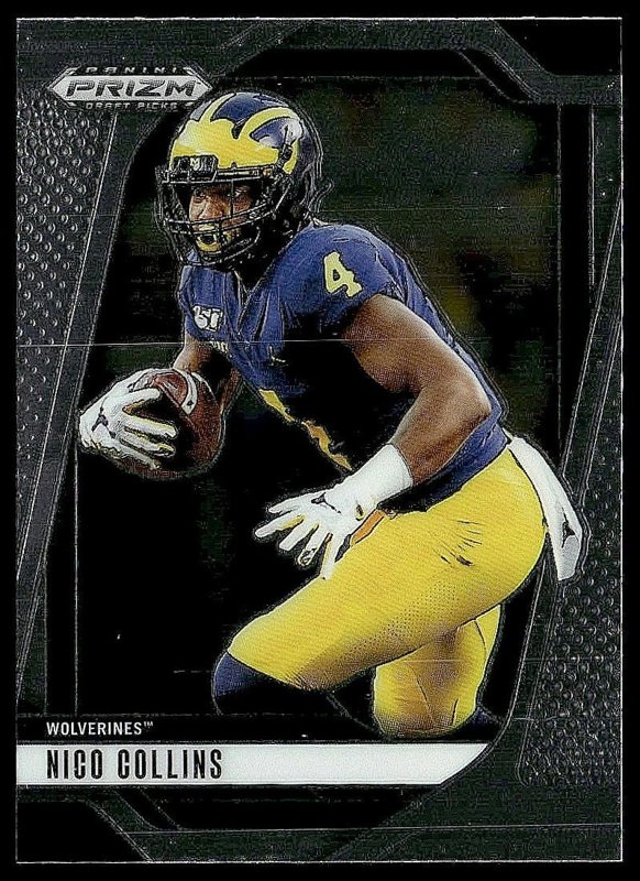 Nico Collins 2025 Panini Prizm Draft Picks #182