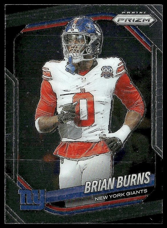 Brian Burns 2025 Panini Prizm #147