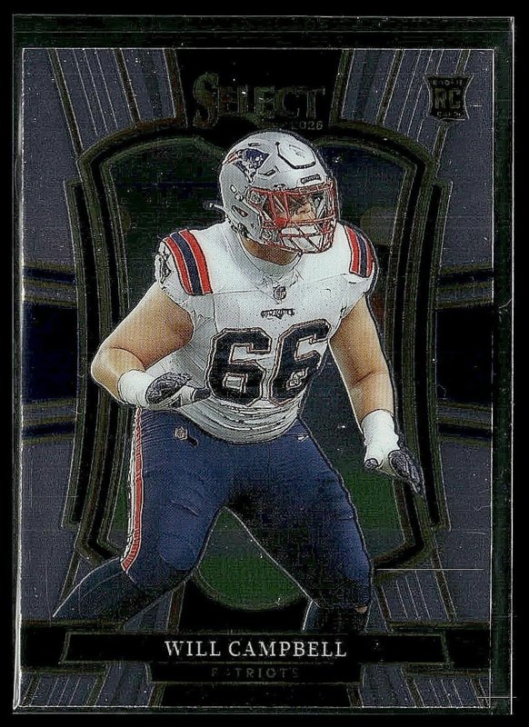Will Campbell 2025 Panini Select #179 RC