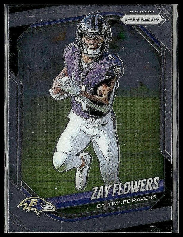Zay Flowers 2025 Panini Prizm #106