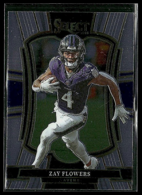 Zay Flowers 2025 Panini Select #162