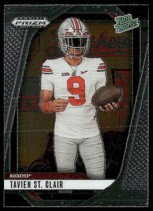Tavien St. Clair 2025 Panini Prizm Draft Picks #162