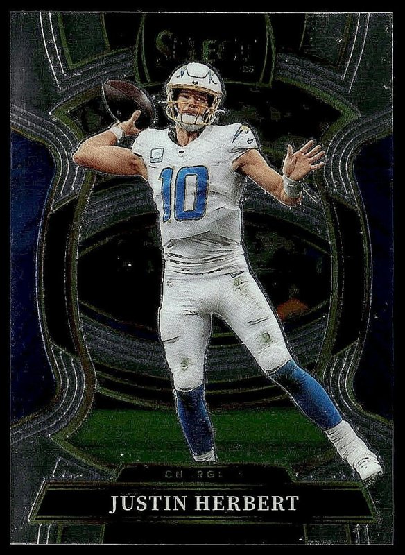 Justin Herbert 2025 Panini Select #1