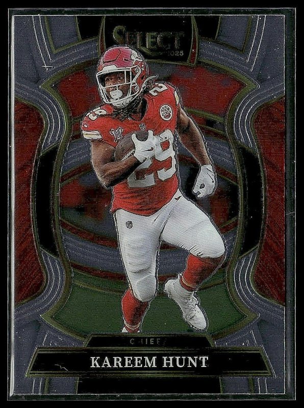 Kareem Hunt 2025 Panini Select #7