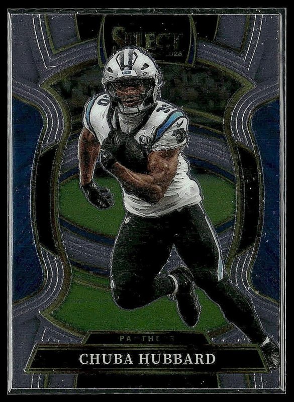 Chuba Hubbard 2025 Panini Select #43