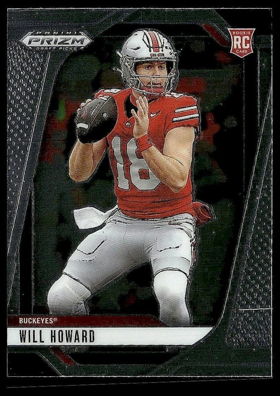Will Howard 2025 Panini Prizm Draft Picks #83