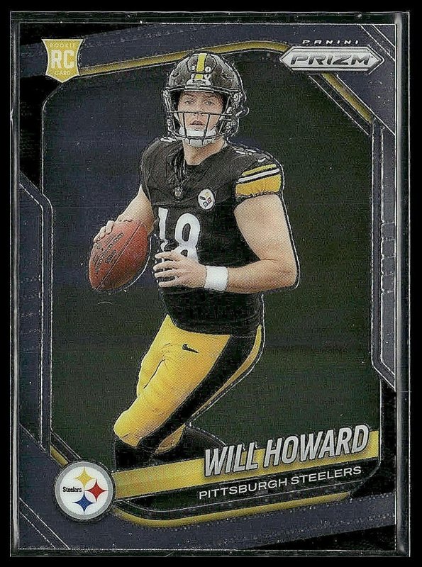 Will Howard 2025 Panini Prizm #367 RC