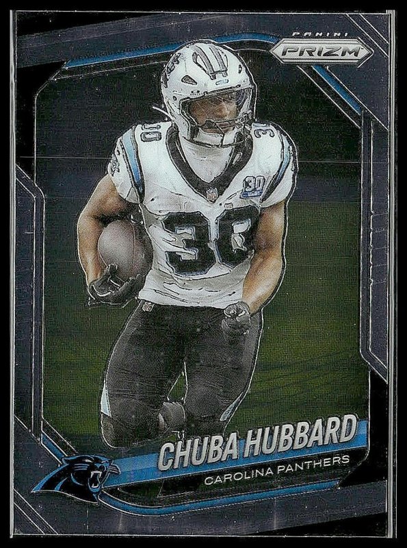 Chuba Hubbard 2025 Panini Prizm #237