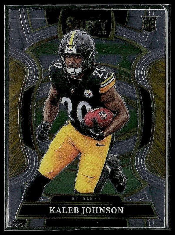 Kaleb Johnson 2025 Panini Select #52 RC