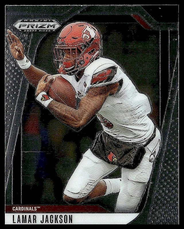 Lamar Jackson 2025 Panini Prizm Draft Picks #177