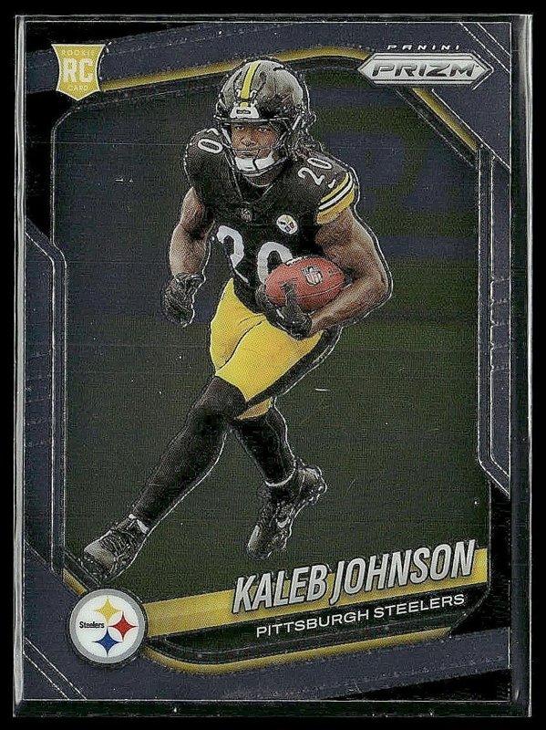 Kaleb Johnson 2025 Panini Prizm #375 RC