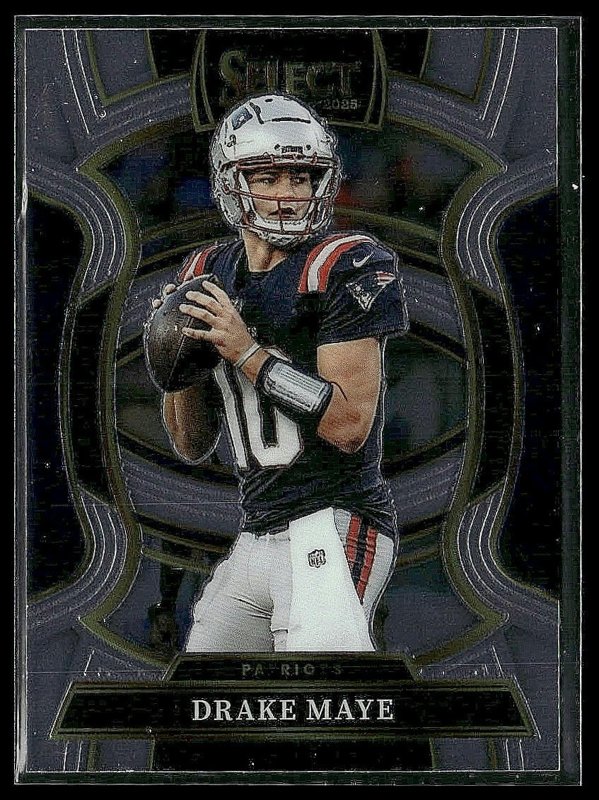 Drake Maye 2025 Panini Select #80