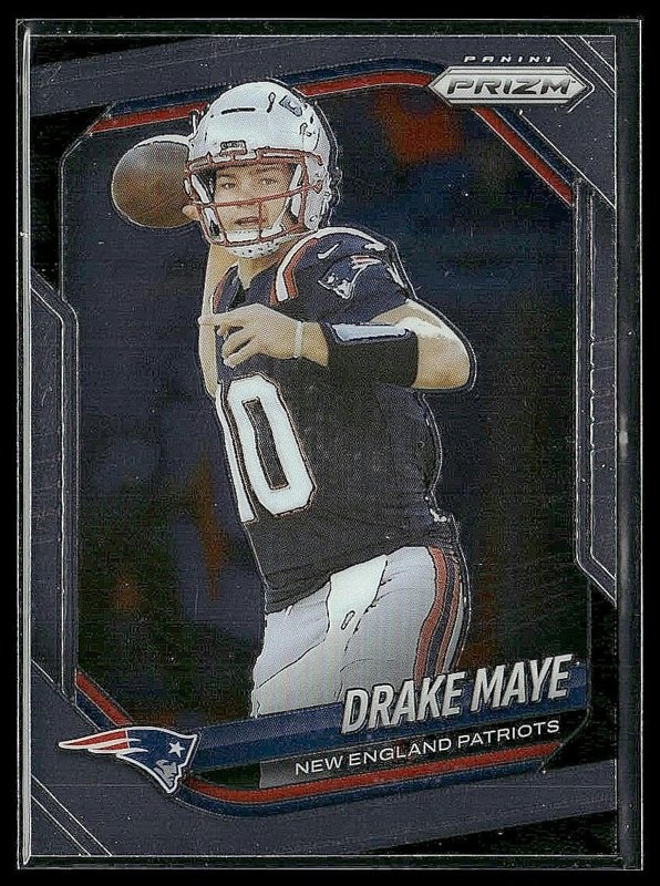 Drake Maye 2025 Panini Prizm #165