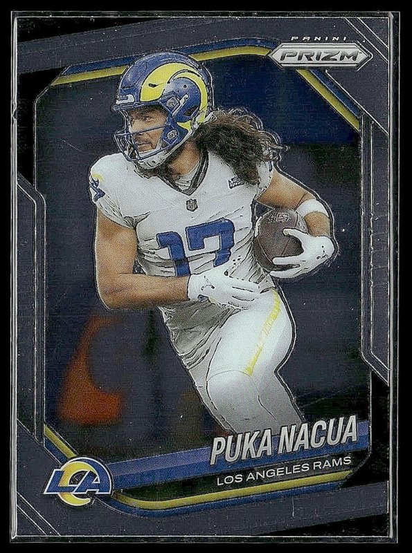 Puka Nacua 2025 Panini Prizm #205