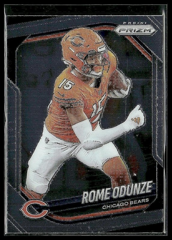 Rome Odunze 2025 Panini Prizm #8