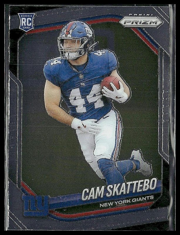 Cam Skattebo 2025 Panini Prizm #363 RC