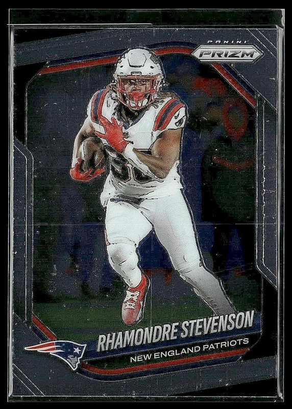 Rhamondre Stevenson 2025 Panini Prizm #84