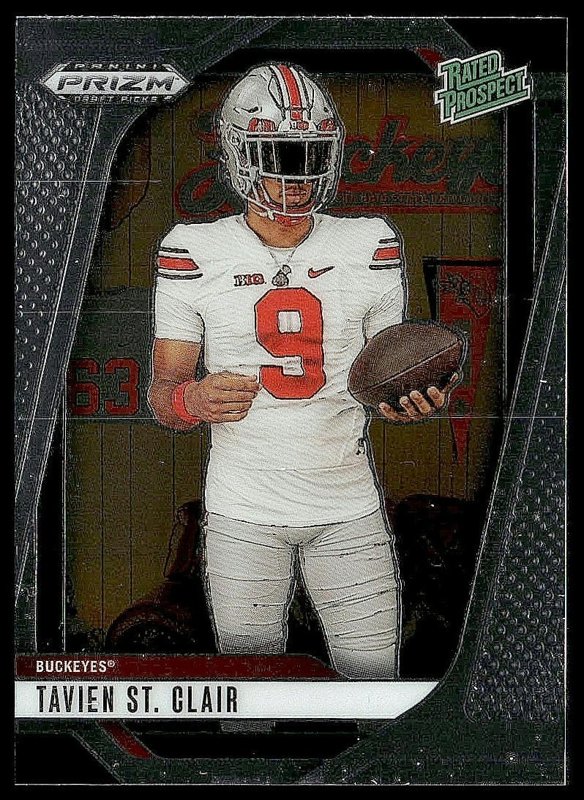 Tavien St. Clair 2025 Panini Prizm Draft Picks #162