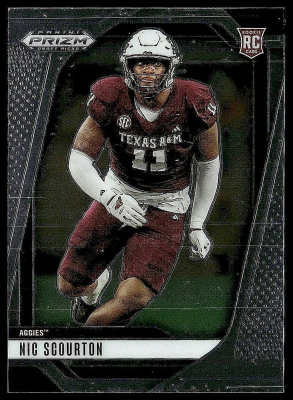 Nic Scourton 2025 Panini Prizm Draft Picks #131