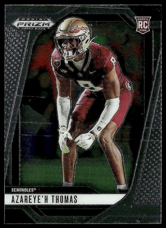 Azareye'h Thomas 2025 Panini Prizm Draft Picks #7