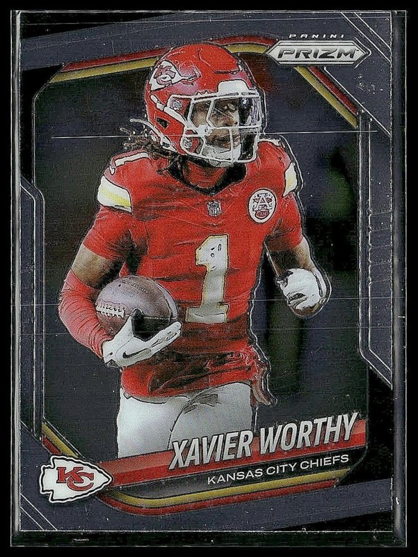 Xavier Worthy 2025 Panini Prizm #197