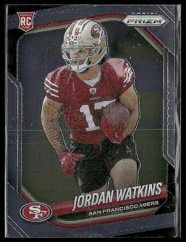 Jordan Watkins 2025 Panini Prizm #389 RC