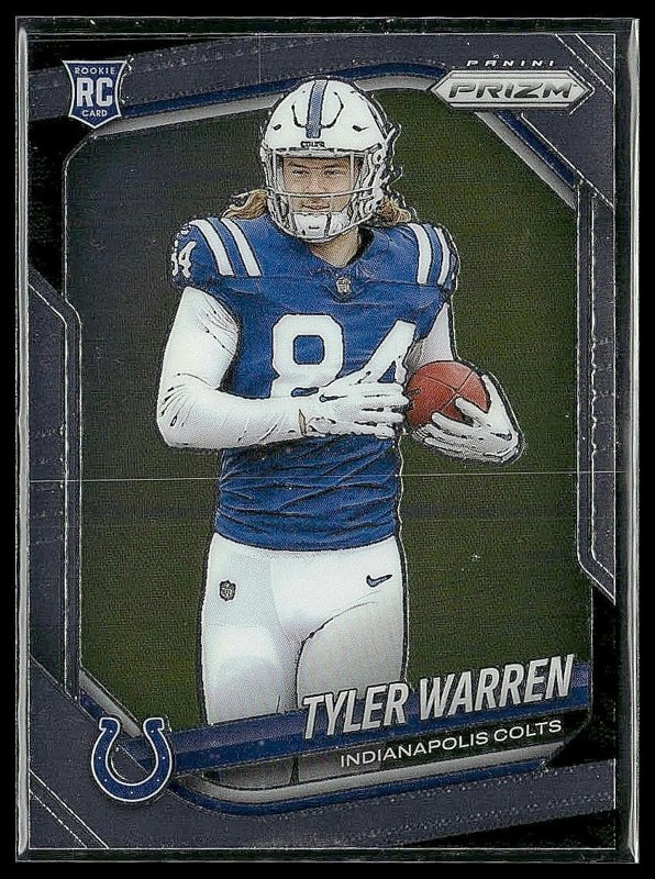 Tyler Warren 2025 Panini Prizm #339 RC
