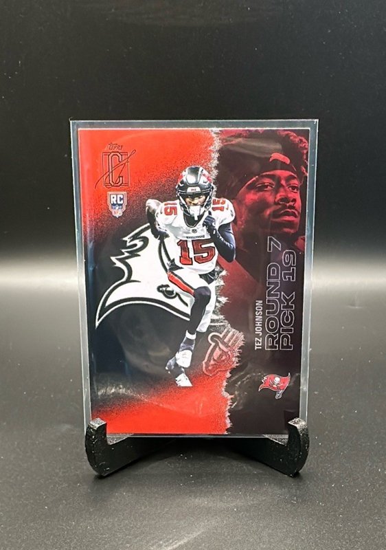Tez Johnson 2025 Topps Signature Class Red & Black #124 RC