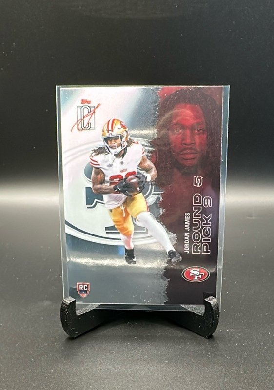Jordan James 2025 Topps Signature Class Chrome #170 RC