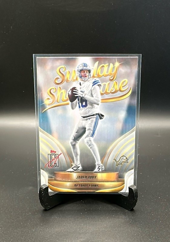 Jared Goff 2025 Topps Signature Class Sunday Showcase #SS-22