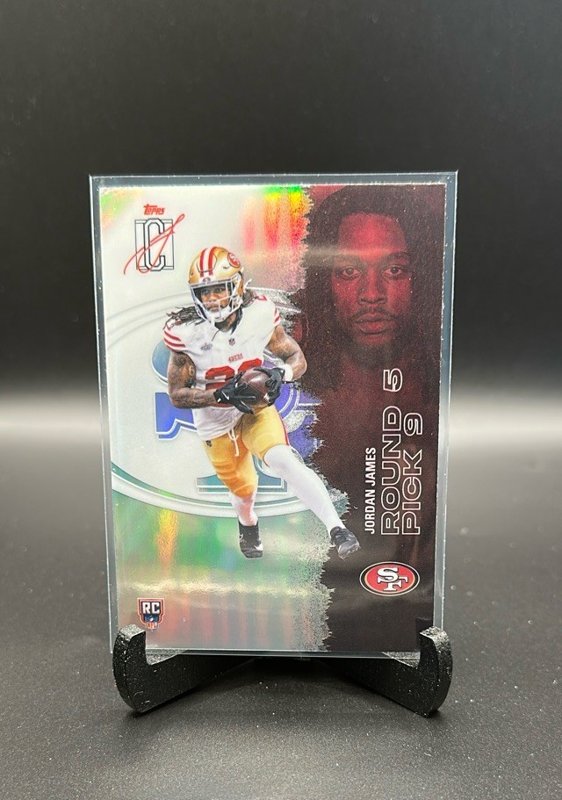 Jordan James 2025 Topps Signature Class Chrome Refractor #170 RC