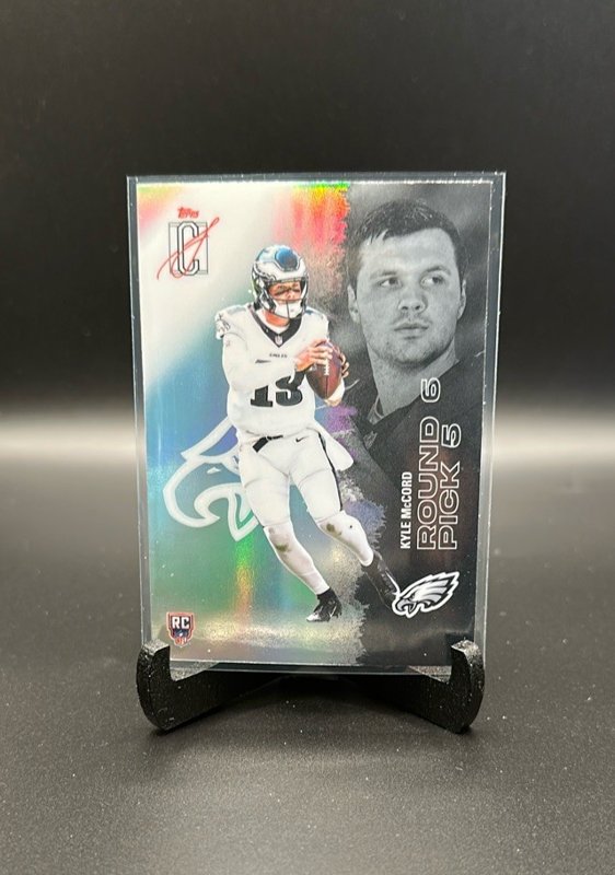 Kyle McCord 2025 Topps Signature Class Chrome Refractor #108 RC