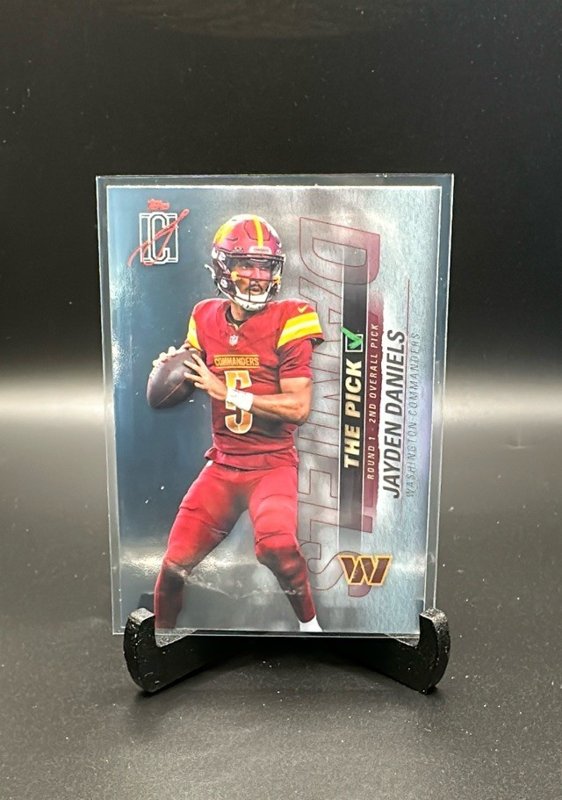 Jayden Daniels 2025 Topps Signature Class The Pick #TP-30