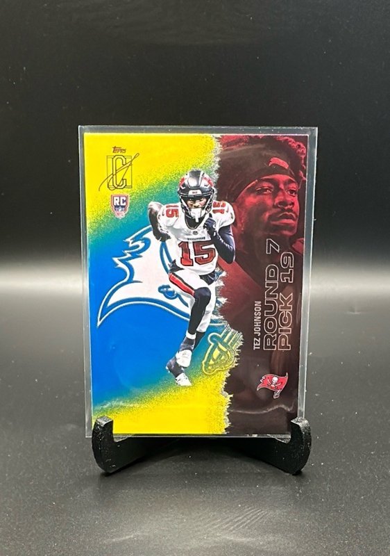 Tez Johnson 2025 Topps Signature Class Green & Purple #124 RC