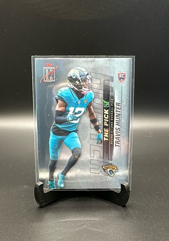 Travis Hunter 2025 Topps Signature Class The Pick #TP-15