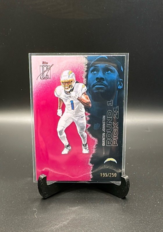 Quentin Johnston 2025 Topps Signature Class Magenta #31 /250